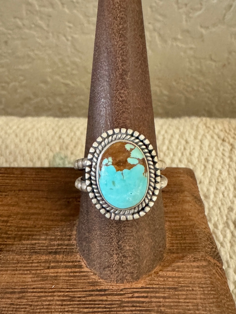 Mine #8 Turquoise Sterling Silver Ring